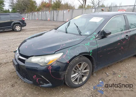 2015 Toyota Camry Se из США, поврежденный, VIN 4T1BF1FKXFU013020